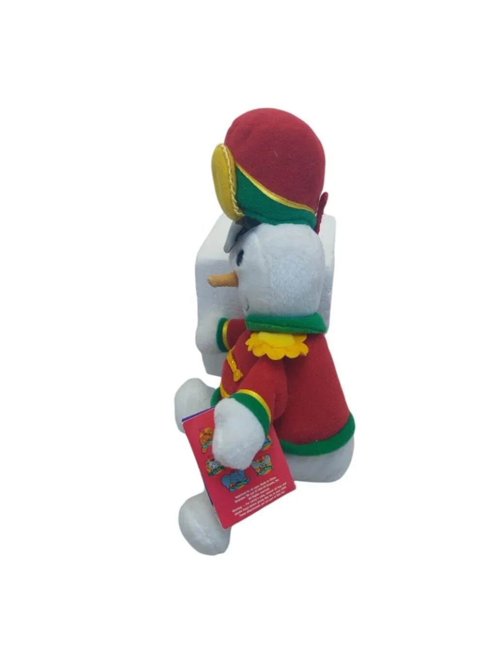 Commonwealth Snowden  Snowman Stuffed animal Marching band  1999  Plush 9